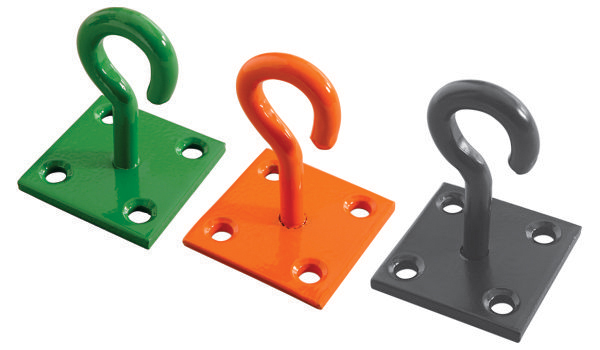 CHAIN HOOK ON PLATES