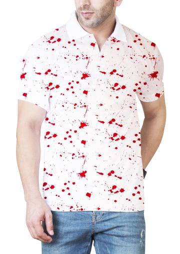 Printed Cotton Mens Polo T-Shirt, Size : XL
