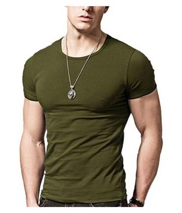 Mens Round Neck T Shirt, Size : L, XL
