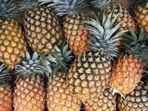 Fresh Pineapple, Color : Yellow