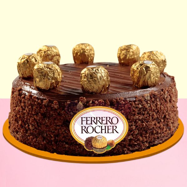 Ferrero Rochers Chocolate Cake, Occasion : Wedding etc., Birthday, Anniversary