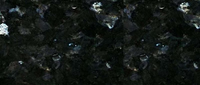 black granite stone