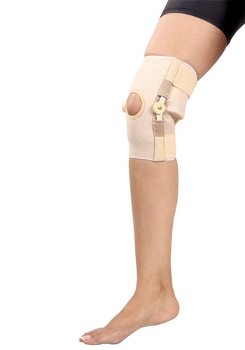 Rubber Hinged Knee Support, Feature : Stretchable