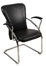 Rectangular Metal Non Polished Visitor Chair, for Hotel, Restaurant, Feature : Durable, Foldable