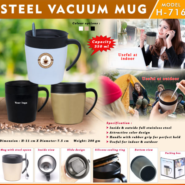 Steel Vacuum Mug