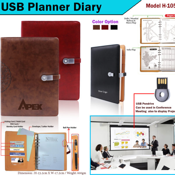 USB Planner Diary