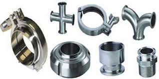 Polished Aluminium Dairy Fittings, Certification : ISO 9001:2008