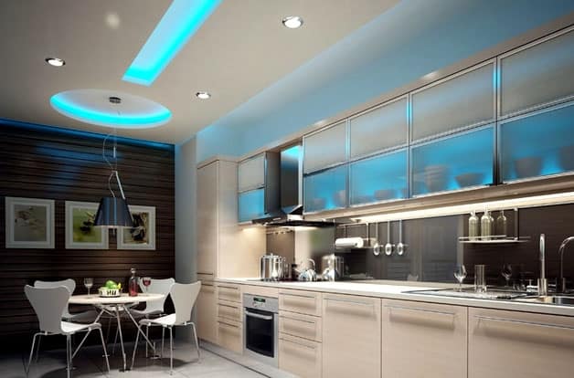 False Ceiling with LED Lighting Services