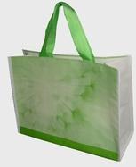 Printed Polypropylene Bags, Color : White Green