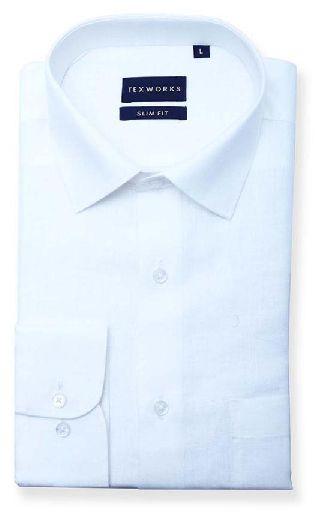 White 100% Linen Shirt