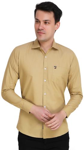 HaveLock Filla Fill Brown Men Slim Shirts