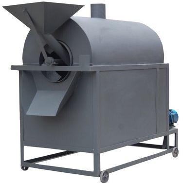 Carbon Steel Stainless Steel Semi-Automatic 230 KG Seed Roaster Machine, Capacity : 80-100 Kg/hr