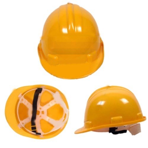 Plastic 150-200gm Industrial Safety Helmets, Certification : ISO 9001-2015 CERTIFIED