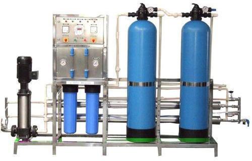 Electric Polished Metal 2000 LPH RO Plant, Color : Silver