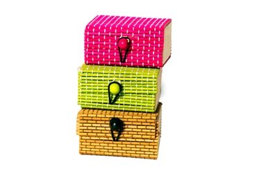 Jewelry Boxes -Bamboo Stripes