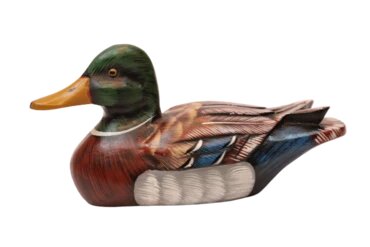 Multishape Wood Carving- Colorful Ducks, for Decor, Garden, Feature : Quality Tested, Termite Proof