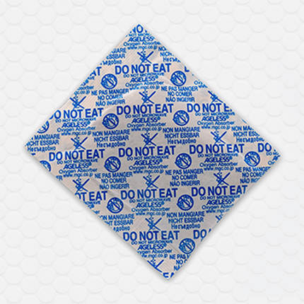 Oxygen Absorber, for Food Packing, Laboratory, Pharma, Purity : 95 %
