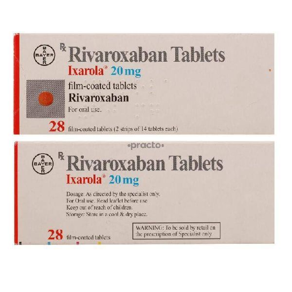 Bayer Ixarola Tablets, Packaging Type : Strip