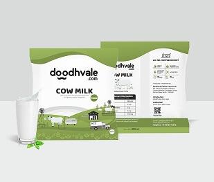 Pouch Pack Cow Milk, for Coffee, Cream, Making Tea, Sweet, Packaging Size : 500ml