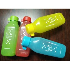 Tupperware Aquasafe Square Fliptop Water Bottle, for Drinking Purpose, Feature : Freshness Preservation