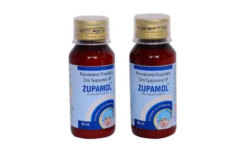 Zupamol Oral Suspension, Form : Liquid