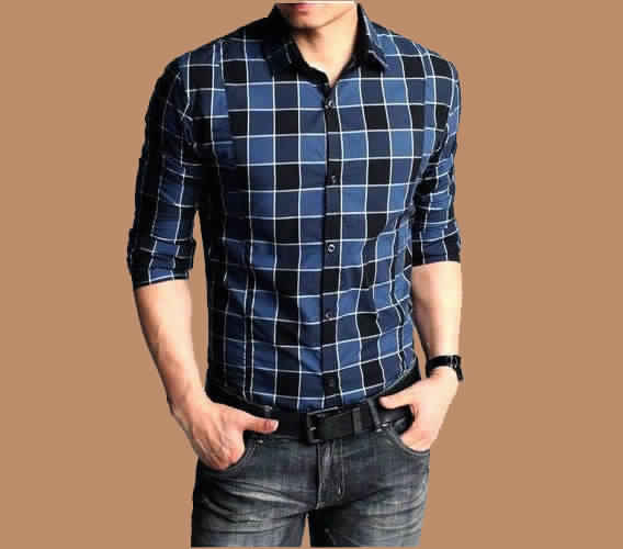 Men casual shirts, Sleeve Style : Long Sleeve