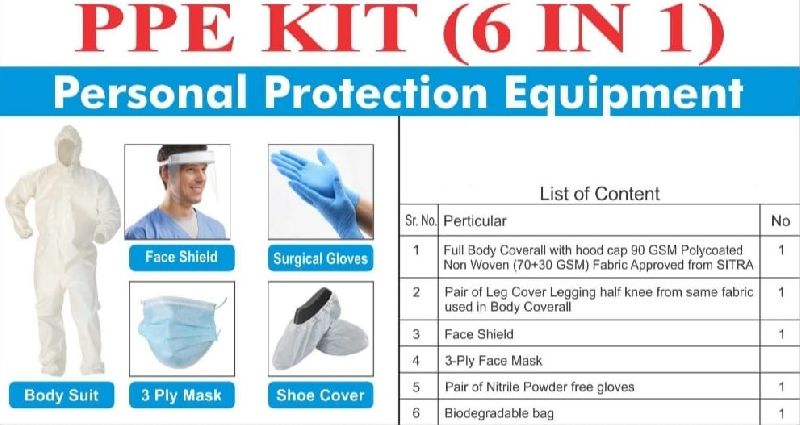 PPE Kit - Disposable, Gender : Both