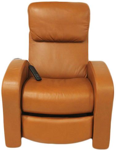Leather Home Theater Recliner, Size : 41 x 36 x 36 Inch