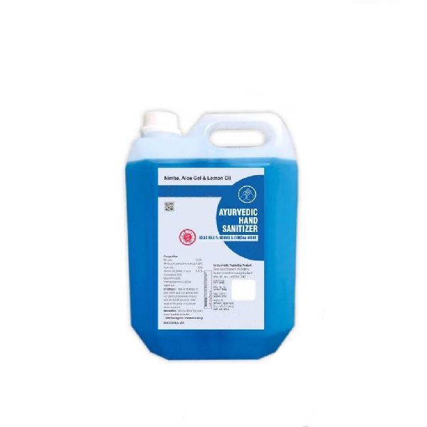 Liquid Base Sanitizer (5.0 Litre), for Hand Cleaning, Form : Gel
