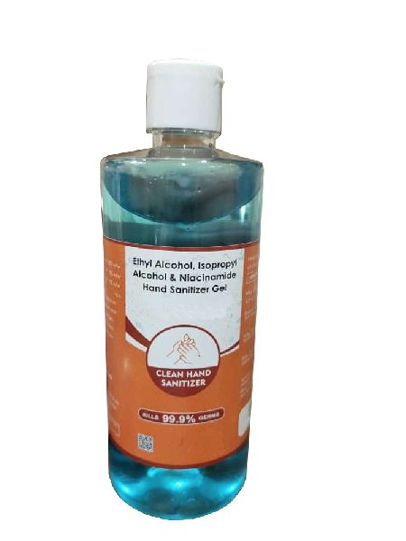 GAMA Sanitizer (500ml), for Hand Cleaning, Color : Transparent