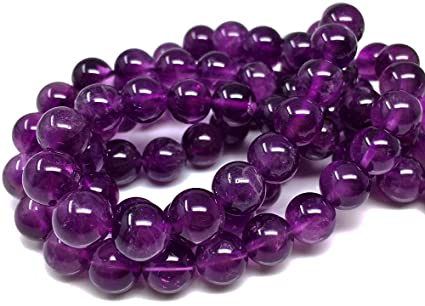 KCI Purple Amethyst Plain Oval Shapes Beads, Size: 6 X 8 To 7 X 9 mm  (Approx) at Rs 400/piece in Jaipur