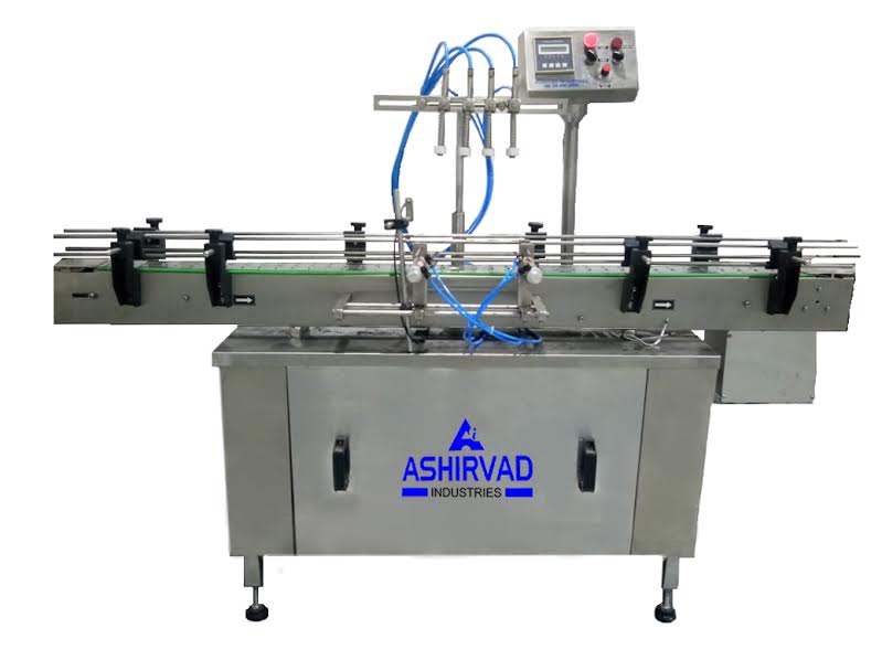 Automatic Linear Air Jet Bottle Cleaning Machine