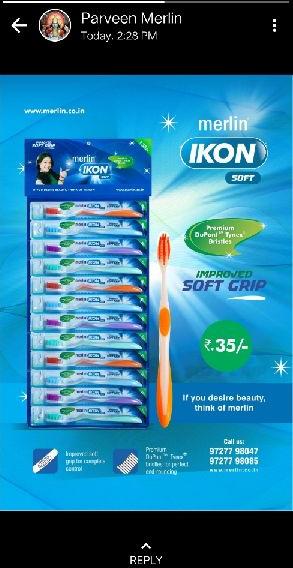 Tooth brush, Feature : Eco Friendly, Gives Shining, Non Harmful