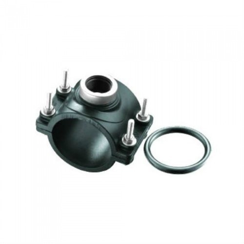 Polished HDPE Pipe Clamp, Size : Standard