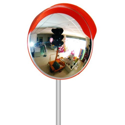 Convex Mirror, for Road Safety, Color : Red