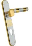 Polished Benz Brass Mortise Handle, for Mortice, Length : 4inch