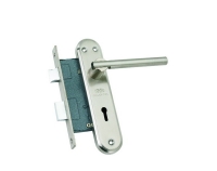 Excel Stainless Steel Mortise Lock Set, Color : Silver