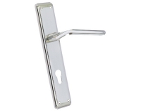 Polished Flora Brass Mortise Handle, for Mortice, Length : 4inch