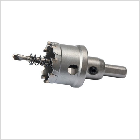 Round Stainless Steel Metal Coated Hole Saw Cutter, Certification : CE Certified