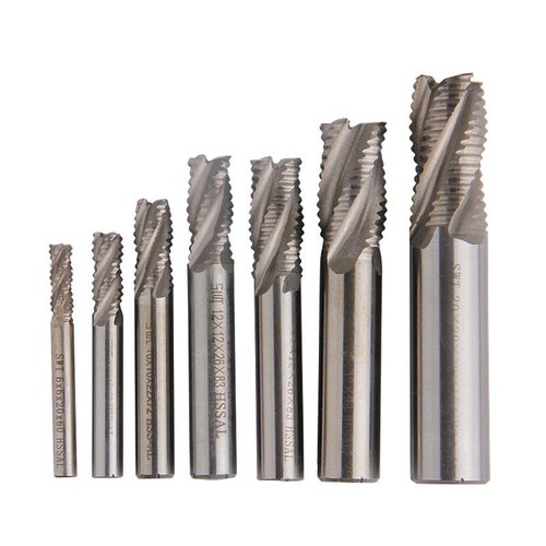 Round Polished HSS End Mill, for Mining, Feature : Corrosion Resistance, High Strength