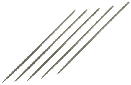 Steel Polished Needle File, Color : Silver