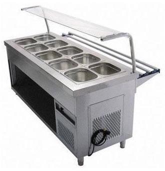 Refkit Stainless Steel Cold Bain Marie, Voltage : 440-480 V