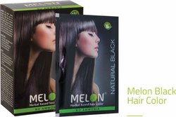 Natural Black Herbal Hair Color, Packaging Size : 6 PCS