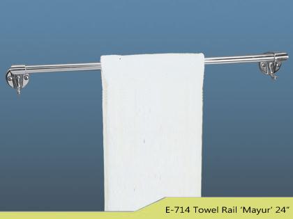 Silver Towel Rail
