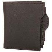 Men Leather Wallet, Color : Black