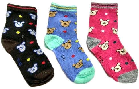 Plain Cotton Baby Socks, Color : Multicolor