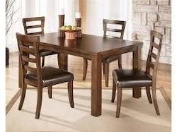 Plain Wood Dining Room Table, Color : Brown
