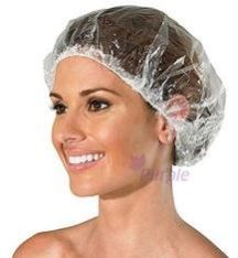 Purple Meditex LDPE Shower Cap, Size : 18''