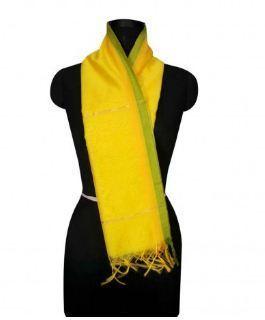 Chanderi Stole, Color : Yellow