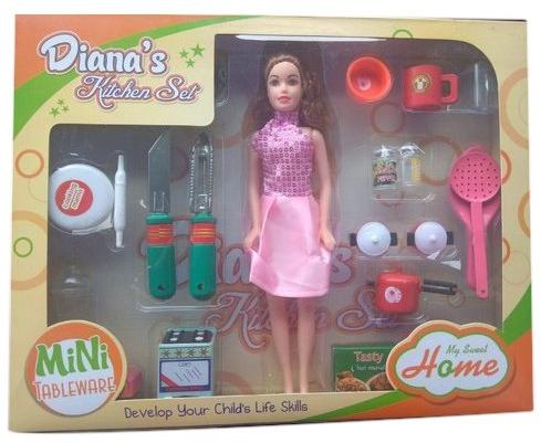 Plastic Toy Kitchen Set